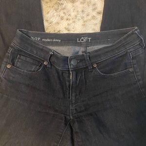 Loft modern skinny jean 26/2p